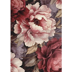 Re Design - A1 Decoupage Fiber Paper - Dreamy Rose Cascade 59x84cm