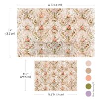 Re Design - Decoupage Fiber Paper - Blushing Bloom 2-Pack  (49x76cm+A3)
