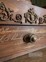 Re Design Décor MAXI Transfers®- Queen's Glory - ca 30x30cm (2-pack)