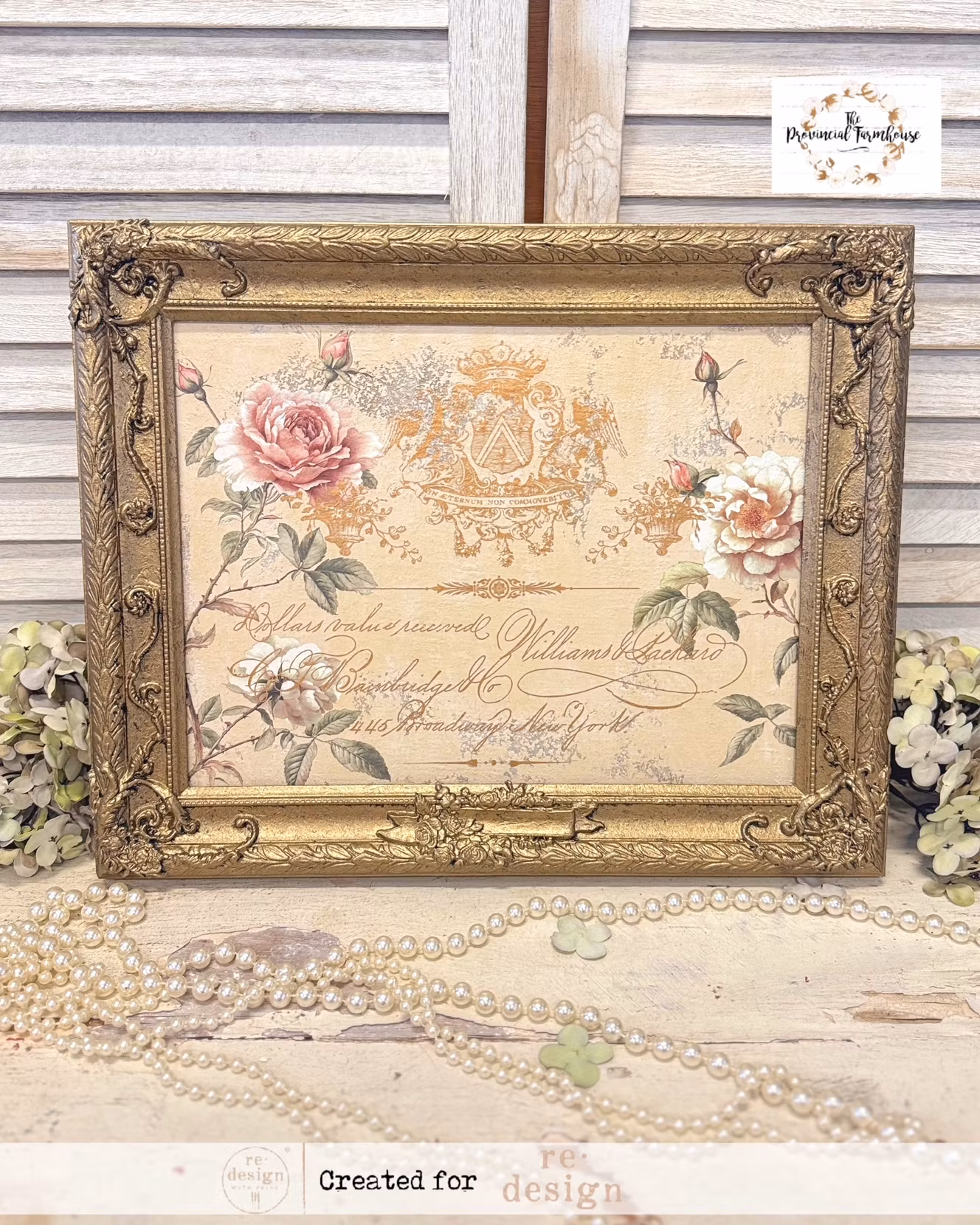 TRANSFERMOTIV - Re Design Décor Transfers - Queen's Glory
