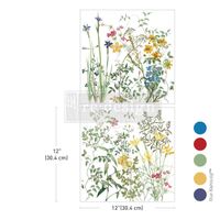 Re Design Décor MAXI Transfers®- Eclat Floral- ca 30x30cm (2-pack)