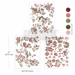 Re Design Décor Transfers®- The Enchanted Grove - A4 (3-pack)