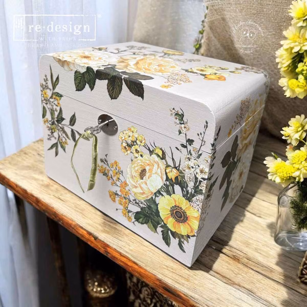 TRANSFERMOTIV - Re Design Décor Transfer - Yellow Bliss