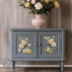 Re Design Décor Transfers®- Yellow Bliss - A4 (3-pack)