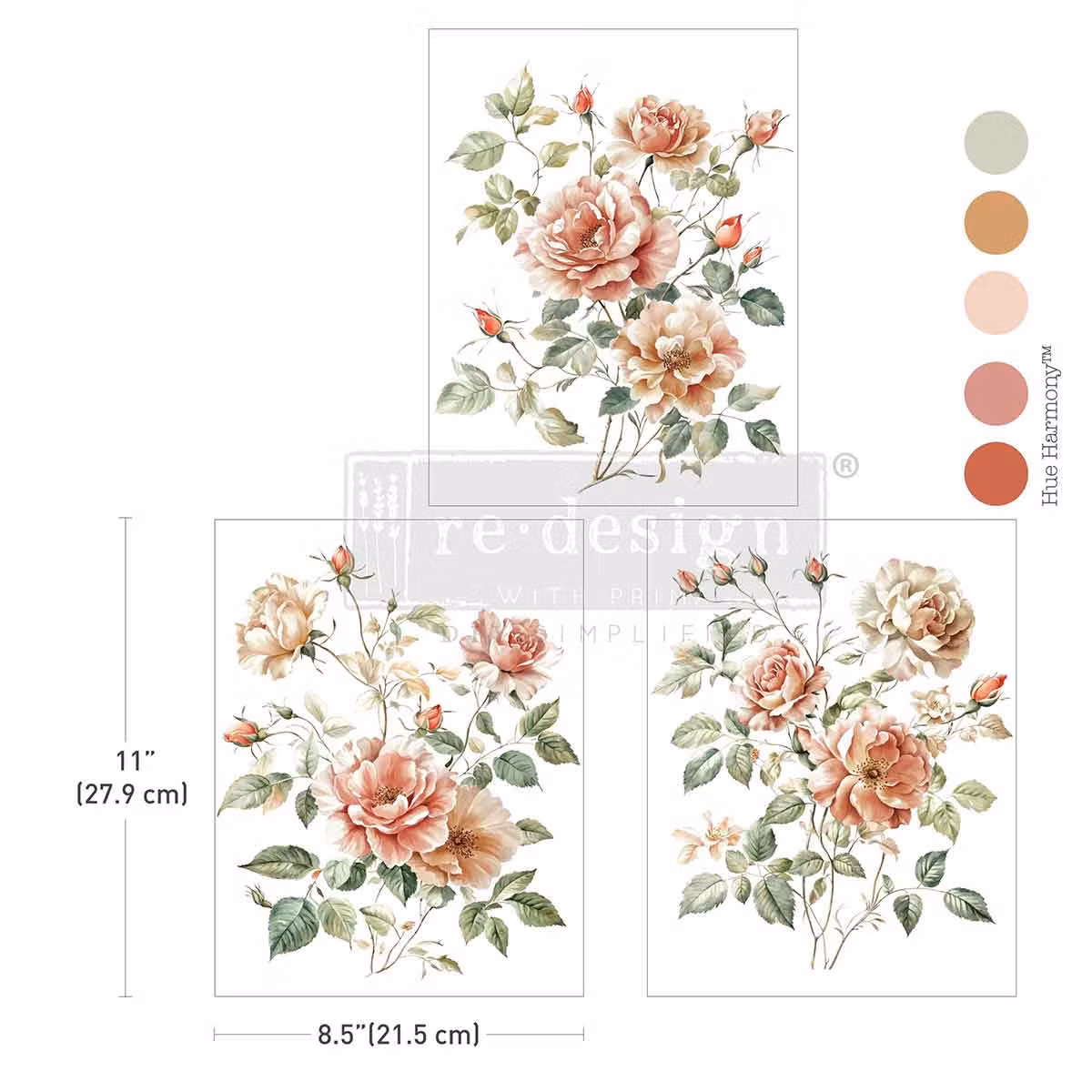 TRANSFERMOTIV - Re Design Décor Transfer - Gentle Symphony