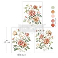 Re Design Décor Transfers®- Gentle Symphony - A4 (3-pack)