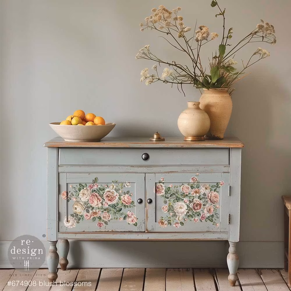 TRANSFERMOTIV - Re Design Décor Transfer - Blush Blossoms
