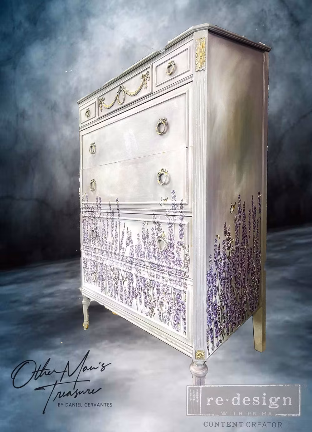 Re Design Décor Transfers® - Champs de Lavende ca 61x89cm