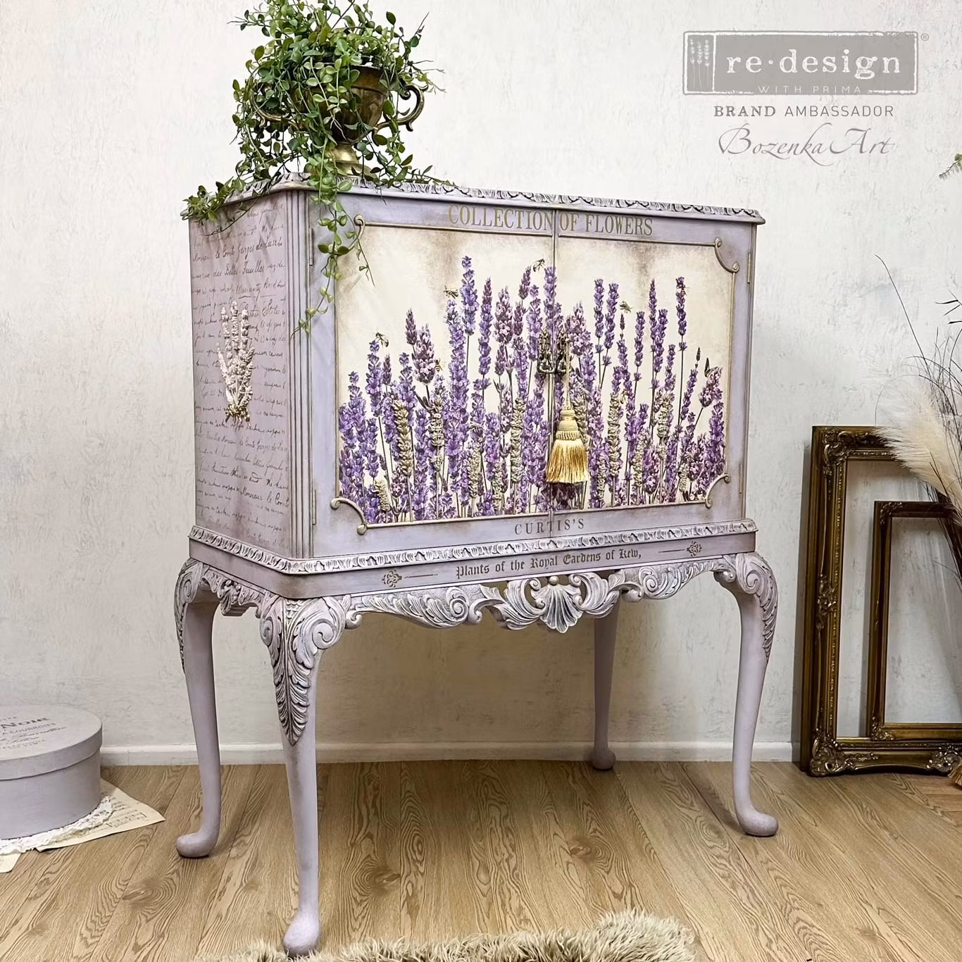 Re Design Décor Transfers® - Champs de Lavende ca 61x89cm