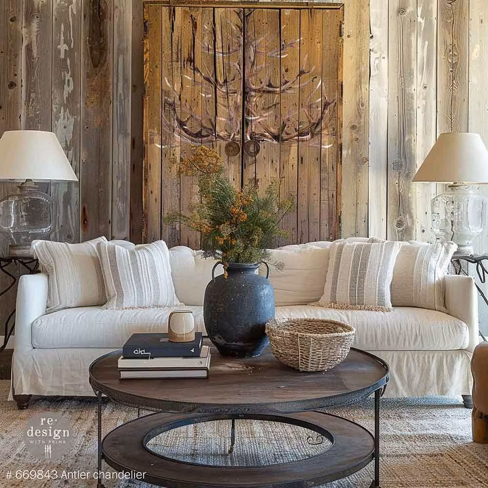 TRANSFERMOTIV - Re Design Décor Transfer - Antler Chandelier