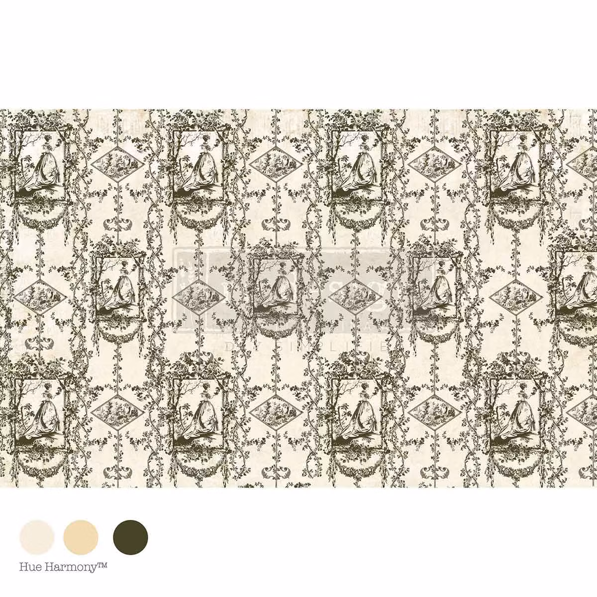 DECOUPAGE - Re Design Tissue Paper - Decoupagepapper Chasing Petals (KACHA)