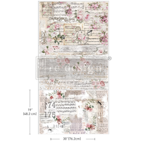 Re Design Tissue Paper PACK - Shabby Chic Sheets 3st Ark á 48x76cm