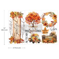 Re Design Décor Transfers® - Cozy Comforts - LITEN ca 30x46cm