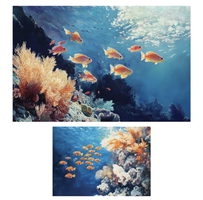 Re Design - Decoupage Fiber Paper - Dancing with the Current 2-Pack (49x76cm+A3)