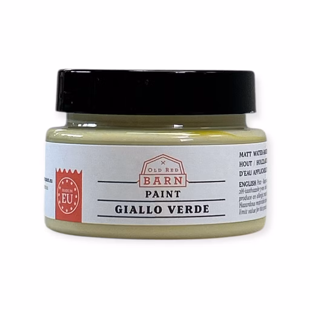 OLD RED BARN - Snickerifärg (inne/ute) - Giallo Verde