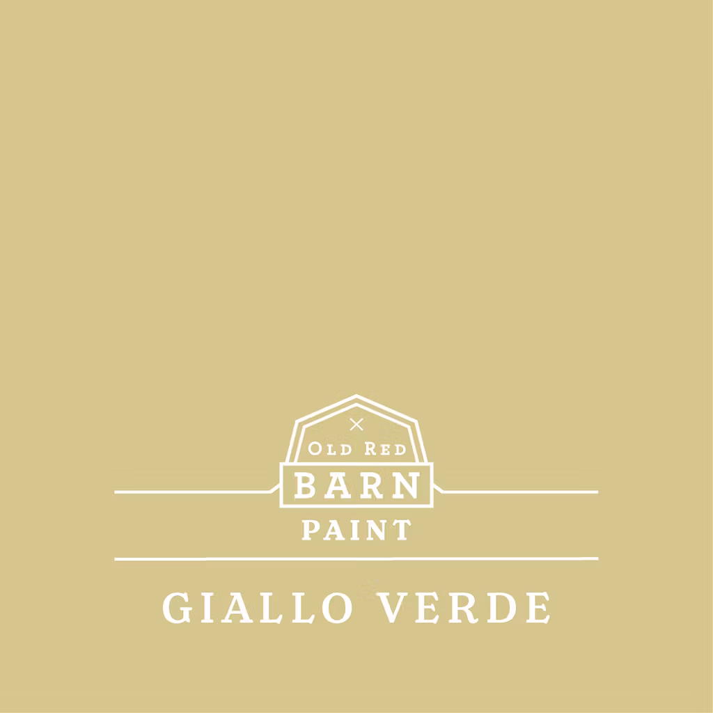 OLD RED BARN - Snickerifärg (inne/ute) - Giallo Verde