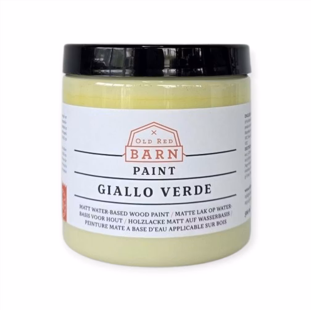 OLD RED BARN - Snickerifärg (inne/ute) - Giallo Verde