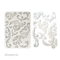 Stamperia - Silikonform - A5 (ca 14x21cm) - CORNERS & ORNAMENTS