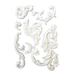Stamperia - Silikonform - A5 (ca 14x21cm) - CORNERS & ORNAMENTS