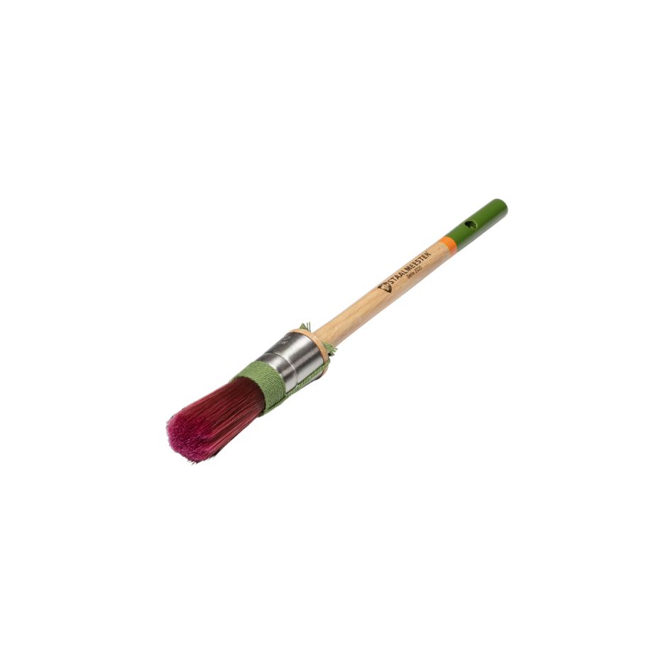 Staalmeester® Pro-Hybrid - Round Brush Nr.12 - Målarpensel (Ø ca 24mm)