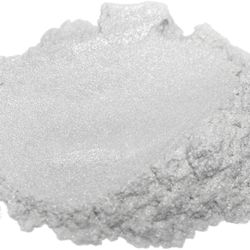 Mica Classic - Pärlemorpigment - White Pearl (flera storlekar)
