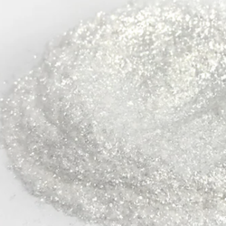 Mica Sparks - Pärlemorglitter - White Silver (flera storlekar)