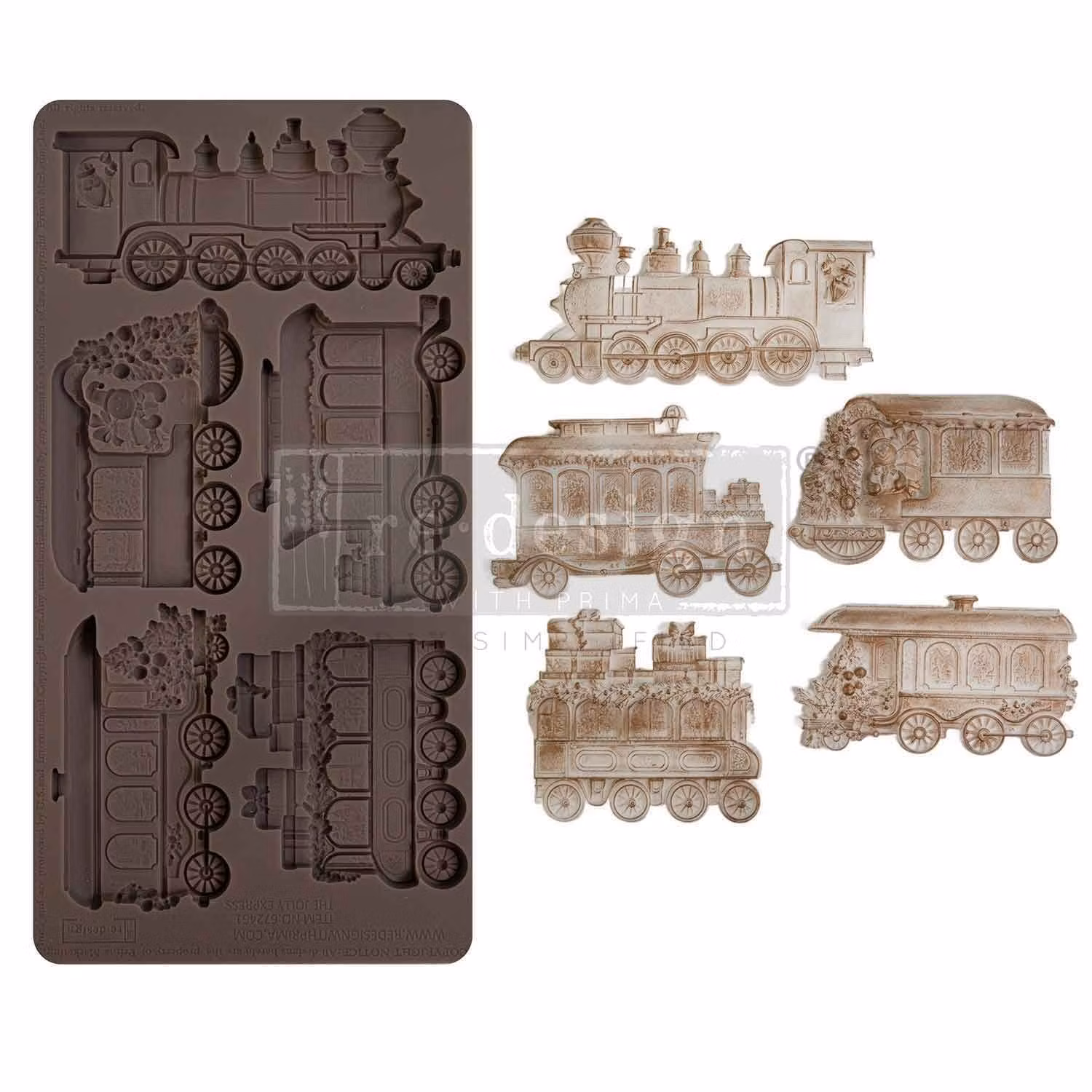 GJUTFORM - Re Design Décor Moulds - Silikonform - The Jolly Express