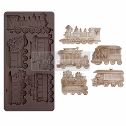 ReDesign Décor Moulds® - Silikonform - The Jolly Express (ca 13x25cm)