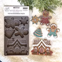 ReDesign Décor Moulds® - Silikonform - Festive Gingerbread (ca 13x25cm)