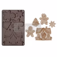 ReDesign Décor Moulds® - Silikonform - Festive Gingerbread (ca 13x25cm)