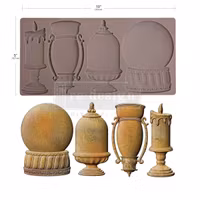ReDesign Décor Moulds® - Silikonform - Glitter and Glow (ca 13x25cm)