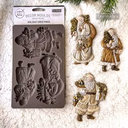 ReDesign Décor Moulds® - Silikonform - Holiday Greetings (ca 13x20cm)