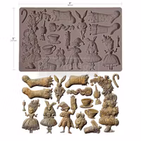 ReDesign Décor Moulds® - Silikonform - Whimsical Holiday Dreams (ca 13x20cm)