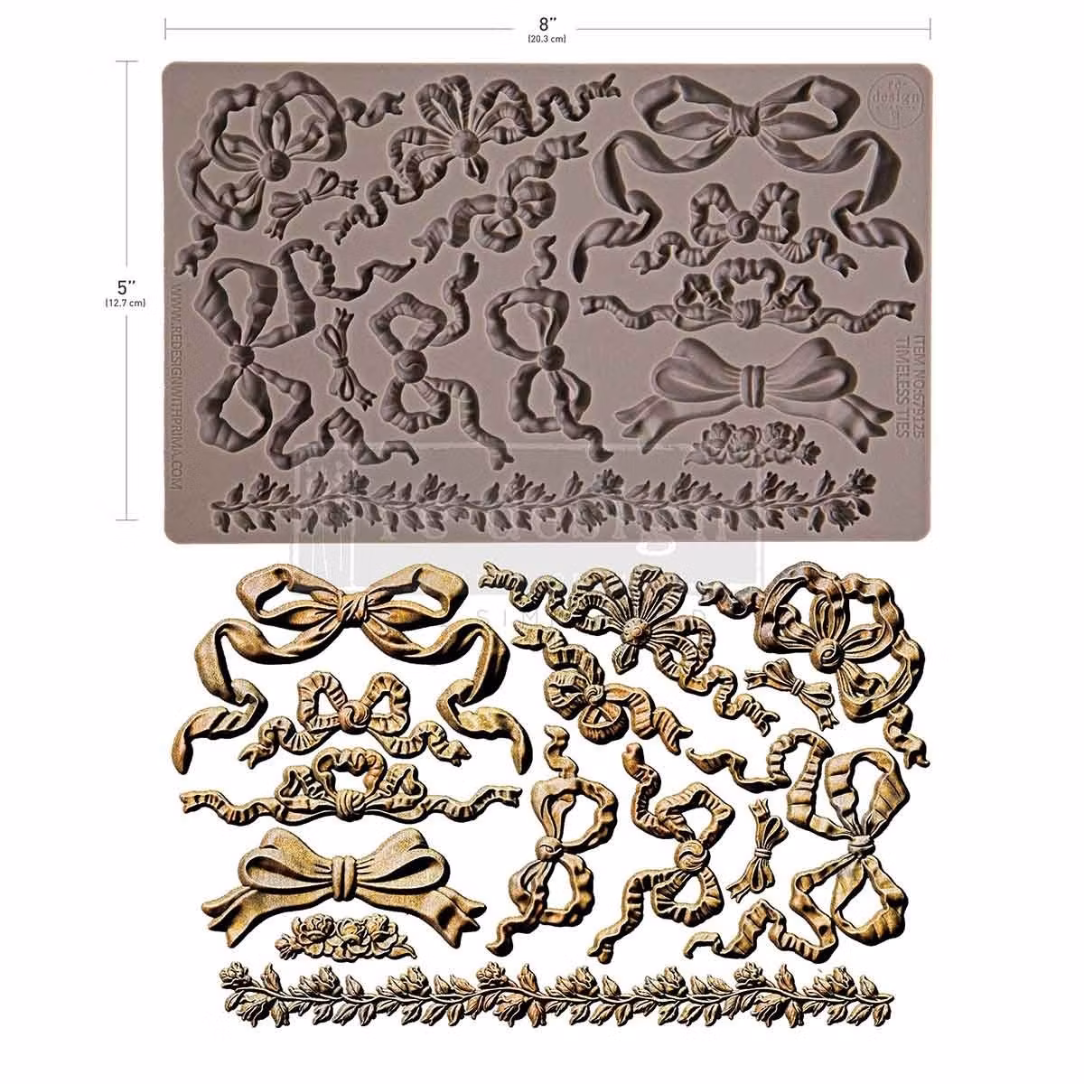 GJUTFORM - Re Design Décor Moulds - Silikonform - Timeles Ties