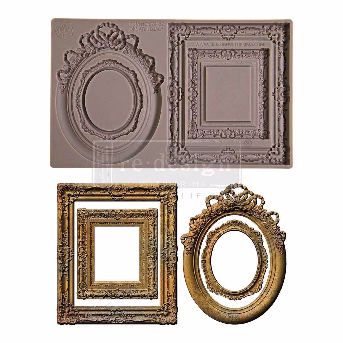 GJUTFORM - Re Design Décor Moulds - Silikonform - Ornate Legacy
