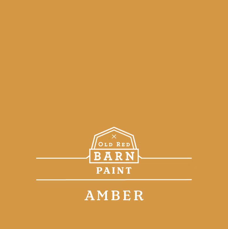 OLD RED BARN - Snickerifärg (inne/ute) - Amber