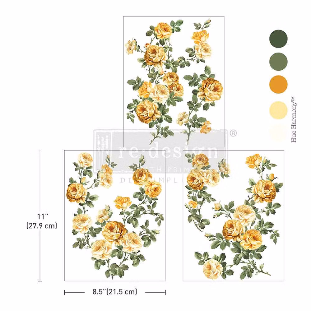 TRANSFERMOTIV - Re Design Décor Transfer -  Bouquet de Provence