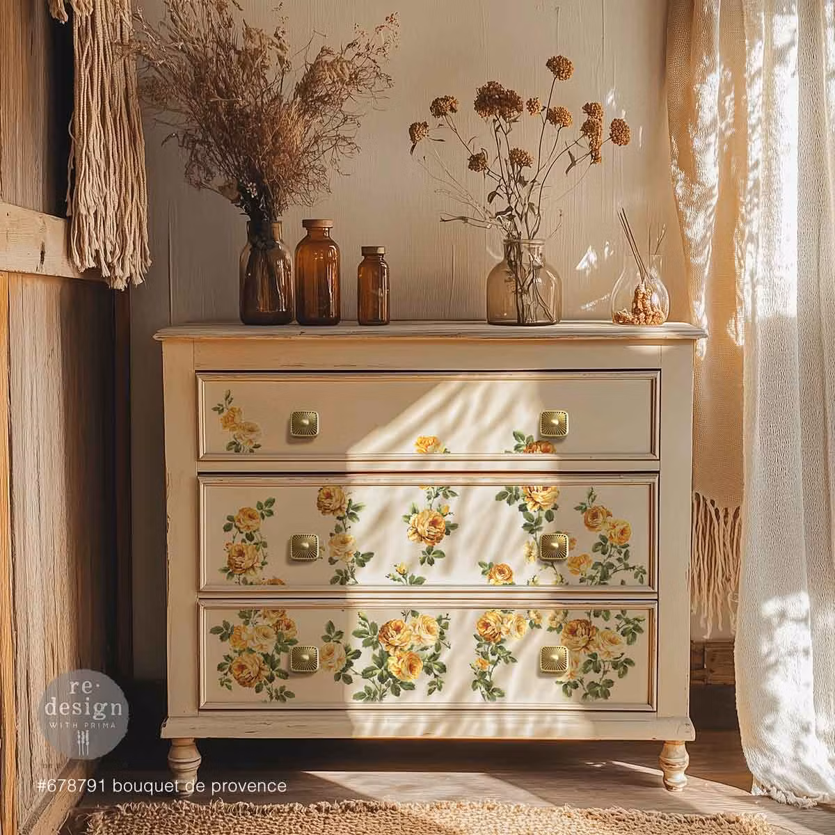 TRANSFERMOTIV - Re Design Décor Transfer -  Bouquet de Provence