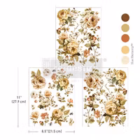 Re Design Décor Transfers®- Belle Époque Blooms - A4 (3-pack)
