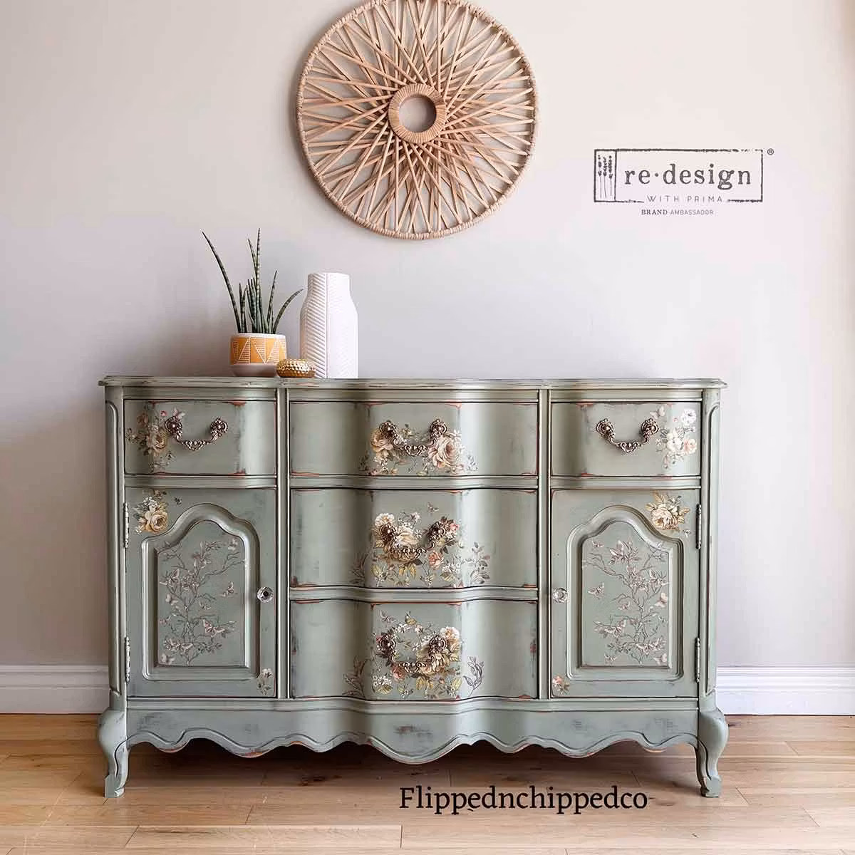 TRANSFERMOTIV - Re Design Décor Transfer - Belle Époque Blooms