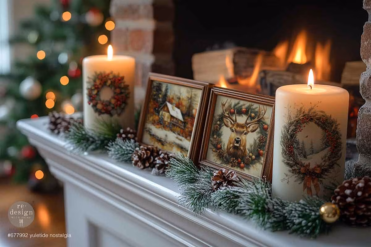 TRANSFERMOTIV - Re Design Décor Transfer - Yuletide Nostalgia