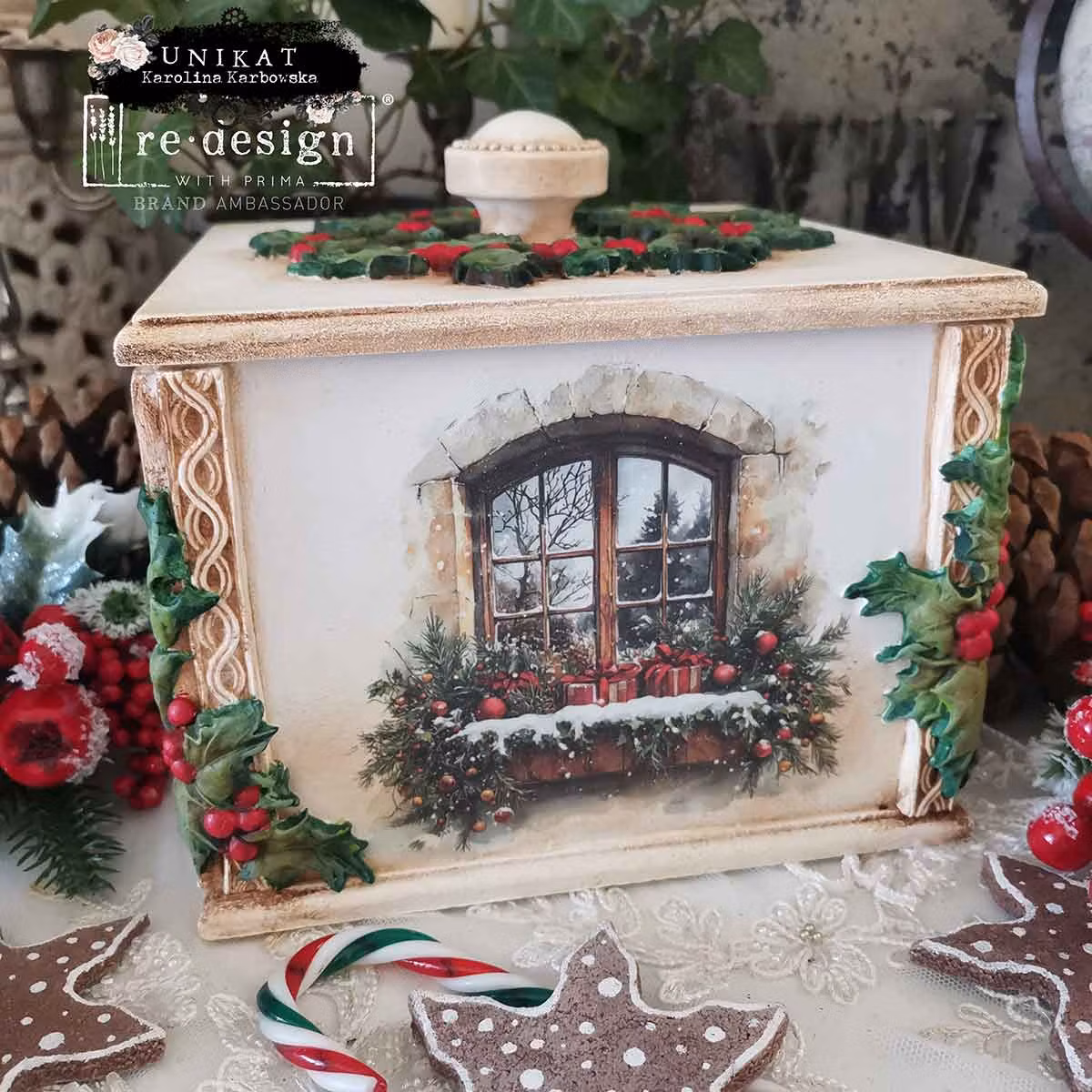TRANSFERMOTIV - Re Design Décor Transfer - Yuletide Nostalgia