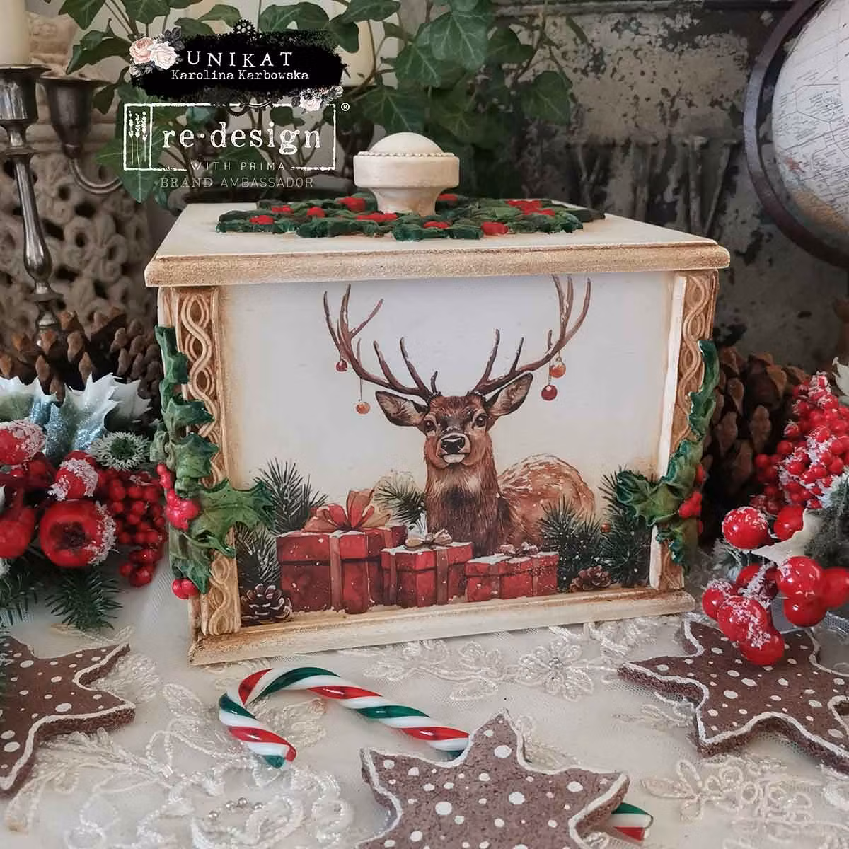 TRANSFERMOTIV - Re Design Décor Transfer - Yuletide Nostalgia