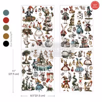 Re Design Décor Transfers®- Whimsical Holiday Dreams - A4 (4-pack)