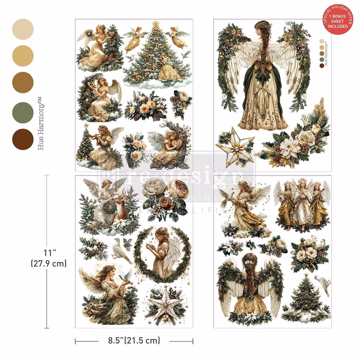 TRANSFERMOTIV - Re Design Décor Transfer - Heavenly Wings