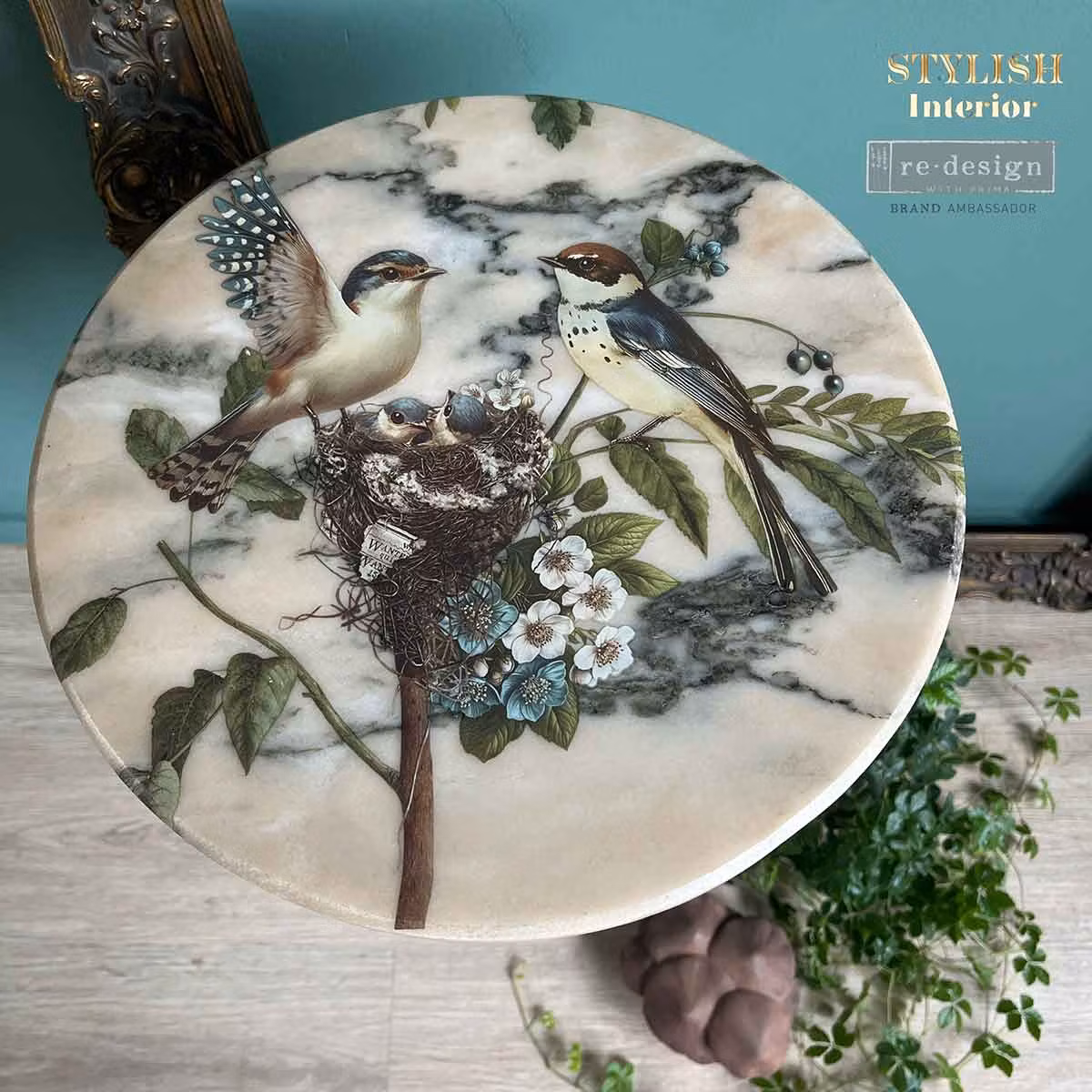 TRANSFERMOTIV - Re Design Décor Transfers -  Aviary Elegance