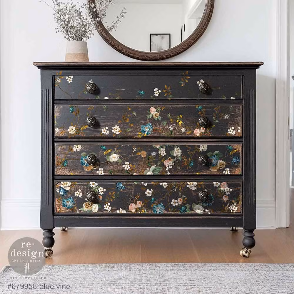 TRANSFERMOTIV - Re Design Décor Transfers - Blue Wine