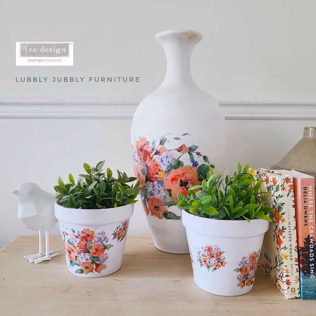 TRANSFERMOTIV - Re Design Décor H2O Transfer - Brilliant Blooms