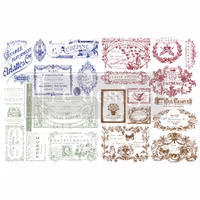 Re Design H2O Transfer - Just Labels - A4 ark - 2-pack