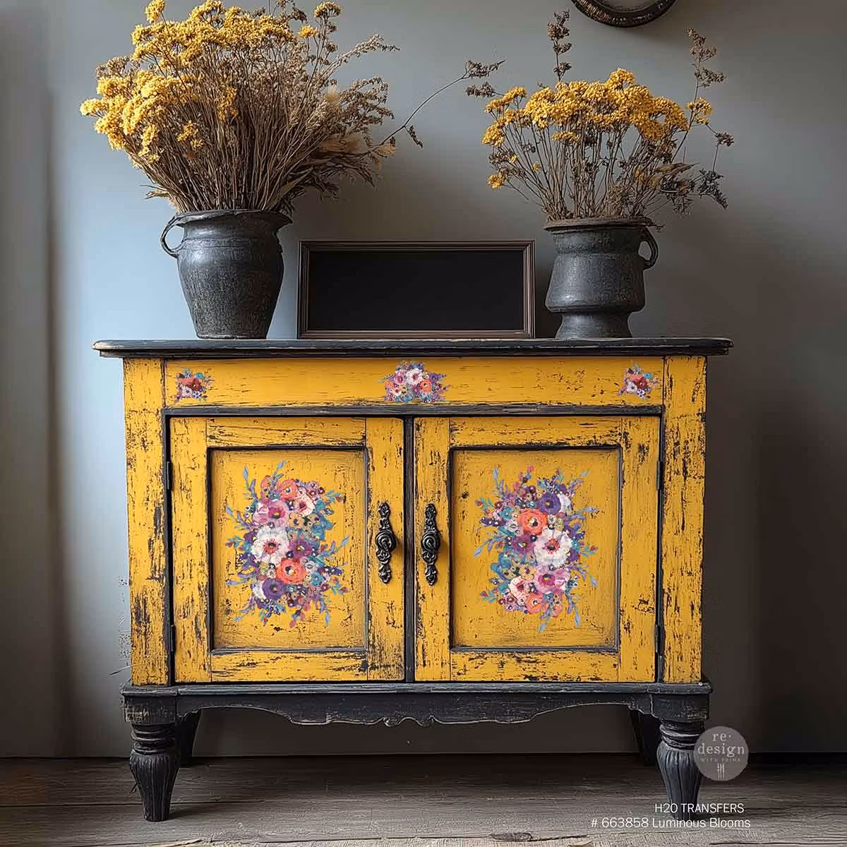 TRANSFERMOTIV - Re Design Décor H2O Transfer - Luminous Blooms